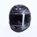 CASCO INTEGRAL LS2-FF820 RAPID III XTREM BLACK BLUE PETROL .ECE 22.06/ NEGRO AZUL GASOLINA - Imagen 3