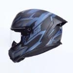 CASCO INTEGRAL LS2-FF820 RAPID III XTREM BLACK BLUE PETROL .ECE 22.06/ NEGRO AZUL GASOLINA - Imagen 4