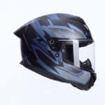 CASCO INTEGRAL LS2-FF820 RAPID III XTREM BLACK BLUE PETROL .ECE 22.06/ NEGRO AZUL GASOLINA - Imagen 5