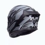 CASCO INTEGRAL LS2-FF820 RAPID III XTREM BLACK GREY .ECE 22.06/ GRIS NEGRO - Imagen 4