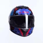 CASCO INTEGRAL LS2- FF820 RAPID III ZOMBIE II BLACK RED BLUE .ECE 22.06/ NEGRO ROJO AZUL - Imagen 2