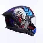 CASCO INTEGRAL LS2- FF820 RAPID III ZOMBIE II BLACK RED BLUE .ECE 22.06/ NEGRO ROJO AZUL - Imagen 3