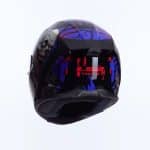 CASCO INTEGRAL LS2- FF820 RAPID III ZOMBIE II BLACK RED BLUE .ECE 22.06/ NEGRO ROJO AZUL - Imagen 4