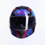 CASCO INTEGRAL LS2- FF820 RAPID III ZOMBIE II BLACK RED BLUE .ECE 22.06/ NEGRO ROJO AZUL - Imagen 6