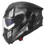 CASCO INTEGRAL DE LS2 -FF817 CHALLENGER II NITRO BLACK GREY ECE 22.06/ BLANCO NEGRO GRIS
