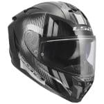 CASCO INTEGRAL DE LS2 -FF817 CHALLENGER II NITRO BLACK GREY ECE 22.06/ BLANCO NEGRO GRIS - Imagen 2