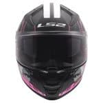 CASCO INTEGRAL LS2-FF811 VECTOR II DARFLO BLACK PINK/NEGRO ROSA -ECE 22.06 - Imagen 4